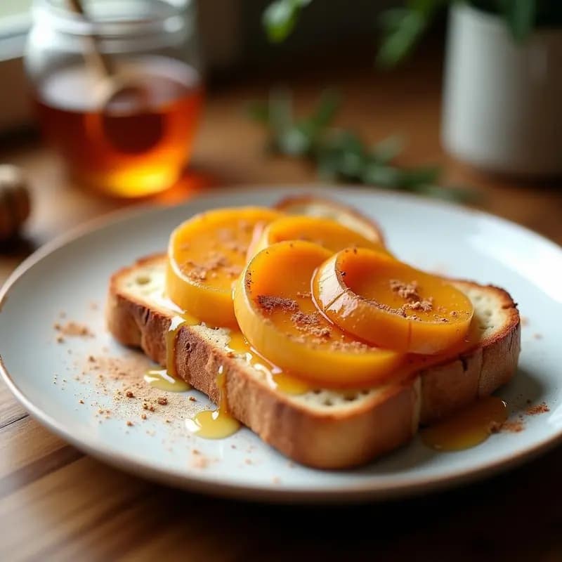 Tosta de Pan con Sobaos Pasiegos y Miel: Desayuno Cántabro Energético