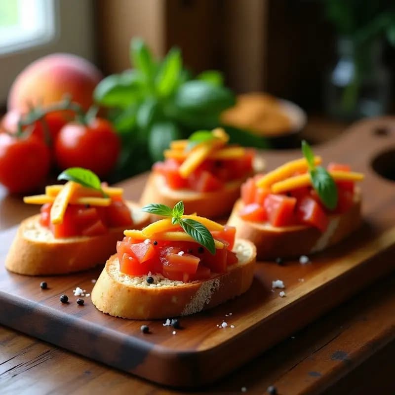 Tosta de Tomate, Ventresca y Orejones: Entrante Gourmet con Toque Murciano