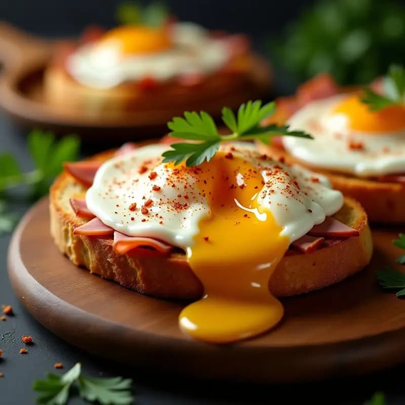 Tostada de Queso Fundido con Huevo Rotto en Airfryer: Receta Viral en 10 Minutos