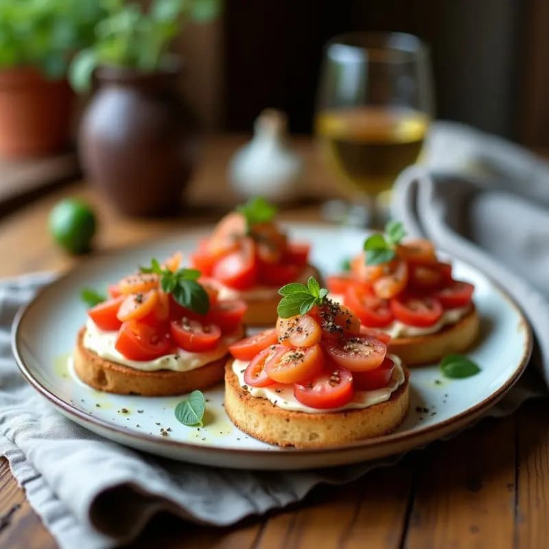 Tostadas con Aceite, Tomate y Anchoas: Receta Catalana de Desayuno Energético y Keto