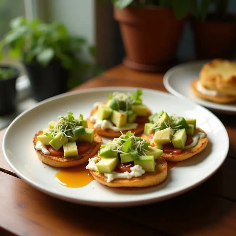 Tostadas de Aguacate y Higos: Desayuno Mediterráneo con Queso Feta y Miel