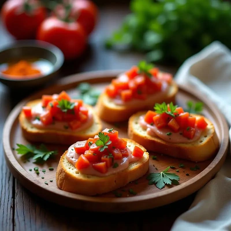 Tostadas Calentanas con Ventresca de Atún: Receta Tradicional Extremeña en 15 Minutos