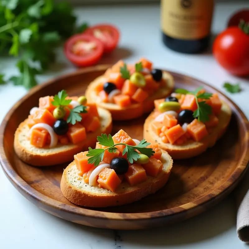 Tostadas Camperas con Ventresca de Atún: Receta Rápida y Alta en Omega-3 para Tupper