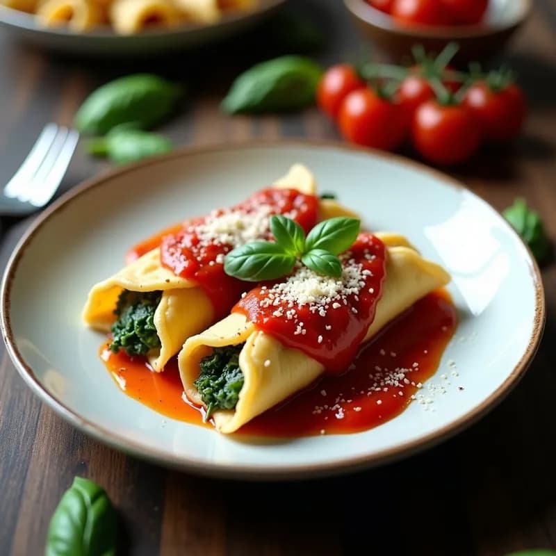 Tostadas de Canelones Rellenos de Espinacas y Ricotta: Receta sin Horno y Alta en Proteína