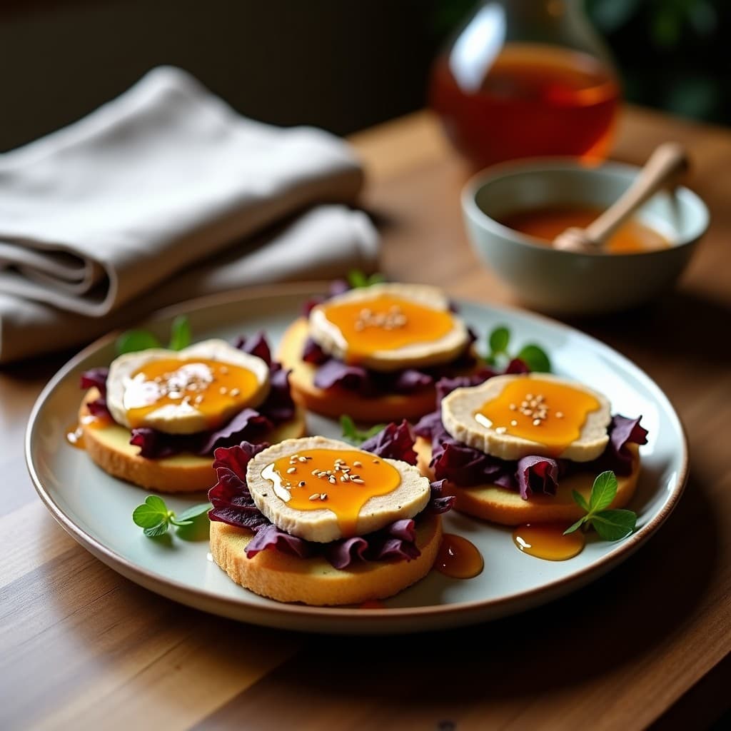 Tostadas de Pan de Cassava con Pate de Higado de Pollo y Miel de Ají: Desayuno Sin Gluten y Alto en Hierro