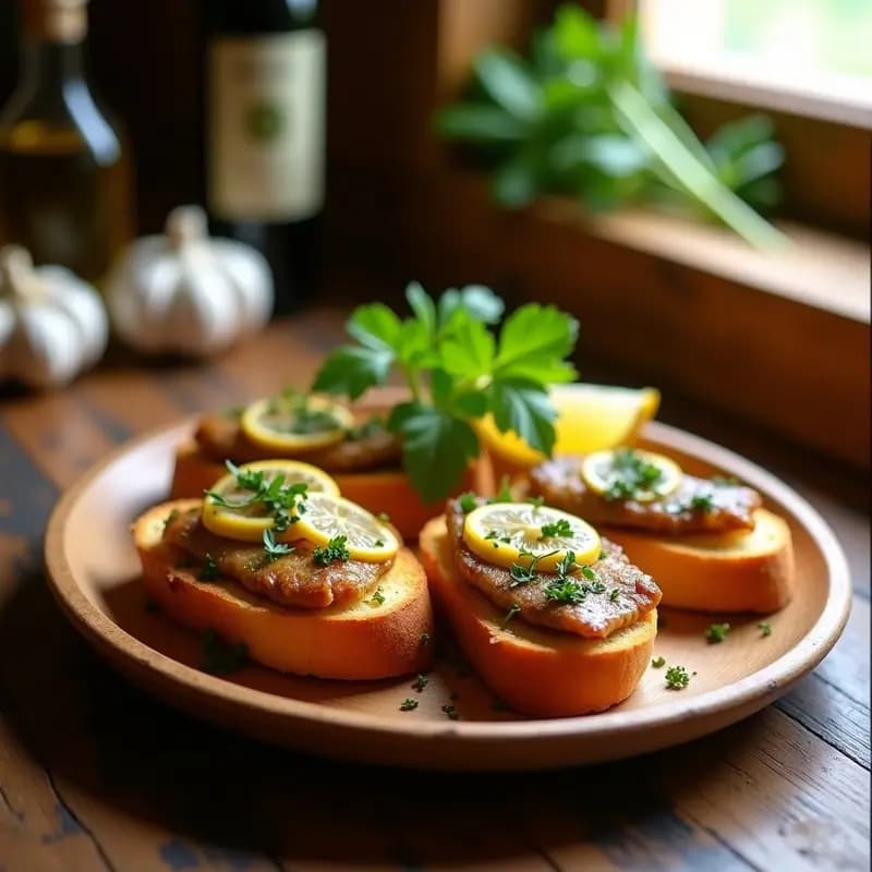 Tostadas Catalanas con Escabeche de Sardinas: Receta Tradicional en 15 Minutos