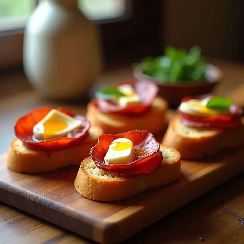 Tostadas de Chorizo y Miel: Receta Rápida y Gourmet en 10 Minutos