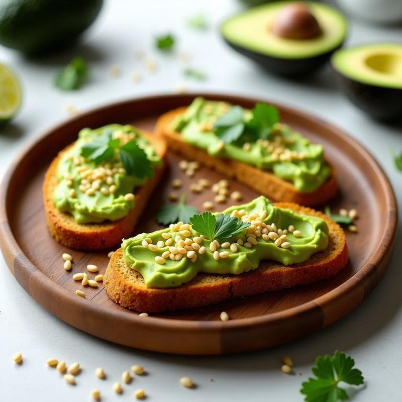 Tostadas de Quinoa Crujiente con Aguacate: Receta Alta en Proteína y Sin Gluten en 15 Minutos