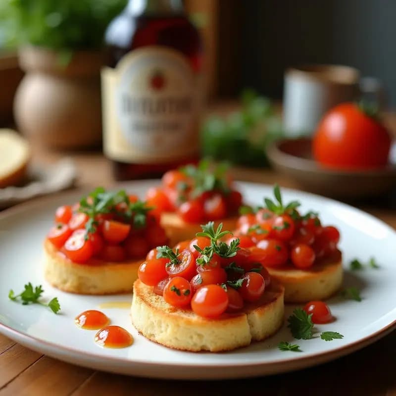 Tostadas con Manteca de Cerdo Ibérico y Tomate: Desayuno o Cena en 5 Minutos