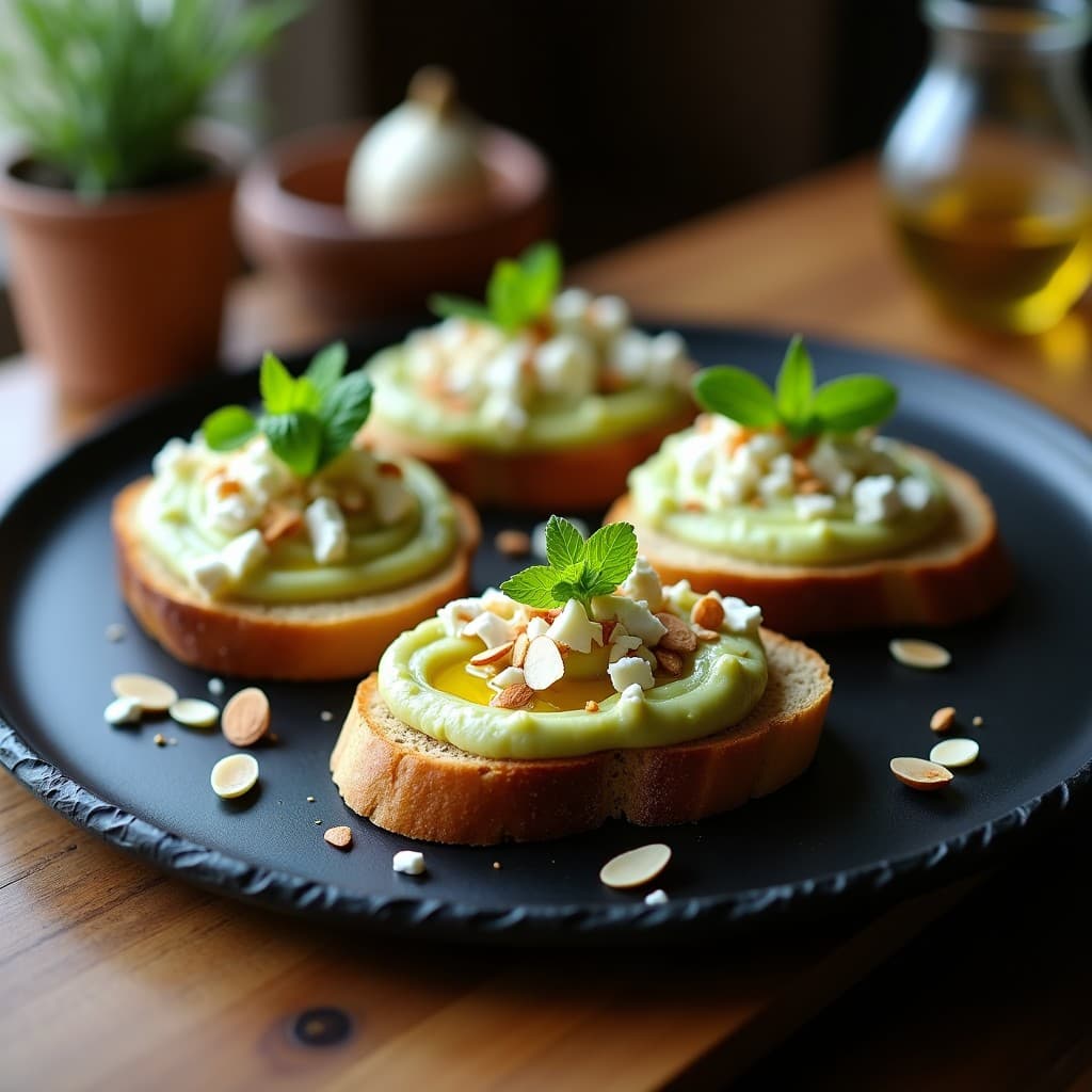 Tostadas de Pan de Espelta con Puré de Alcachofa y Pimienta Rosa: Receta Sin Gluten y Gourmet