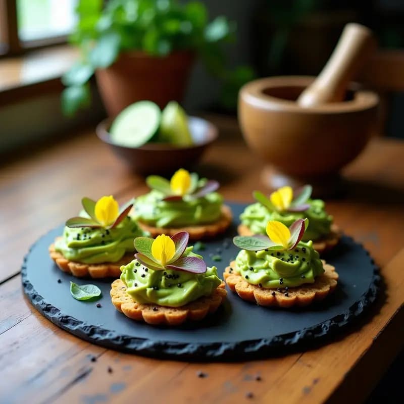 Tostadas de Pan de Insectos con Avocado y Semillas de Chía: Receta Mexicana Sostenible