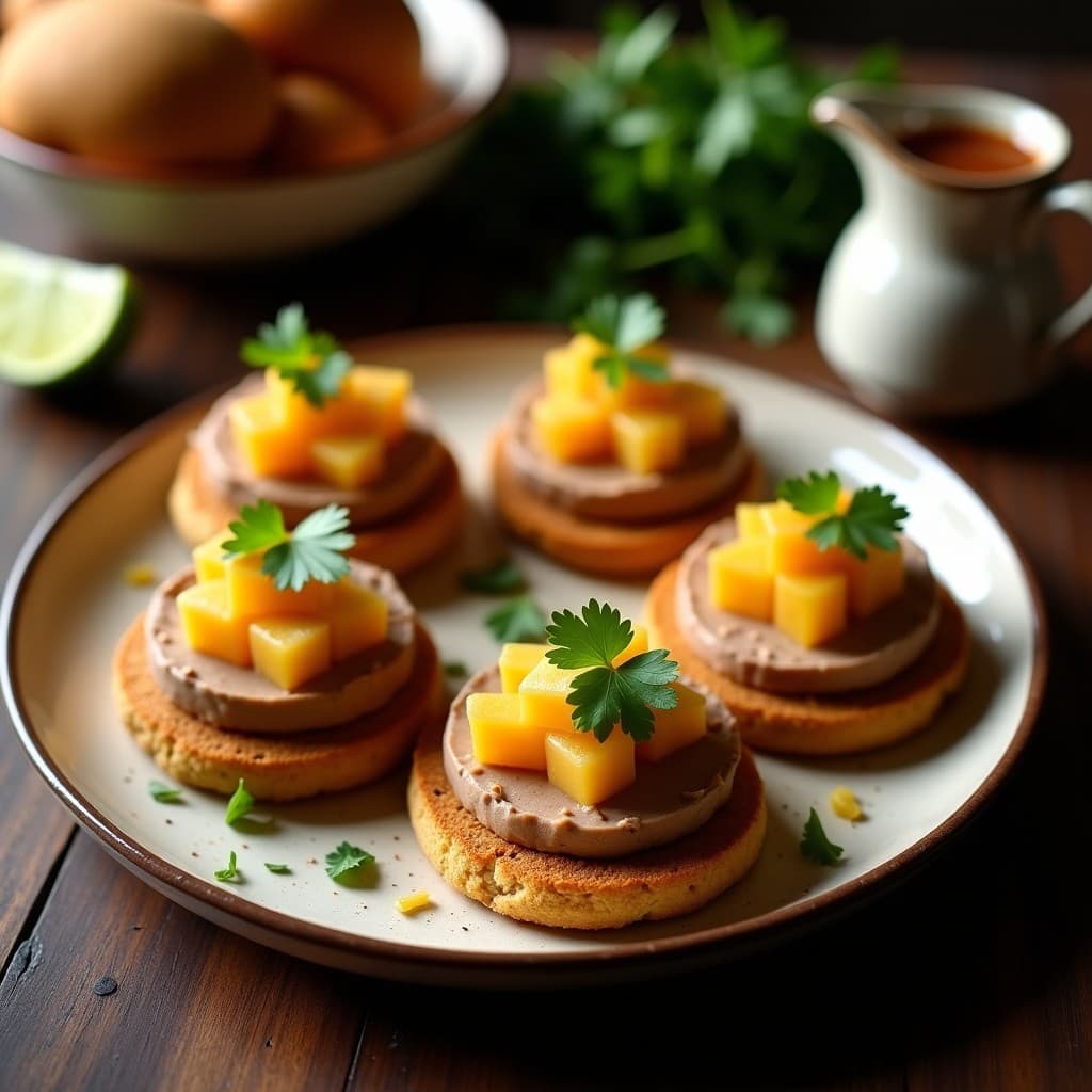 Tostadas de Pan de Insectos con Paté de Higado de Pollo y Gelée de Guayaba: Receta Mexicana Innovadora