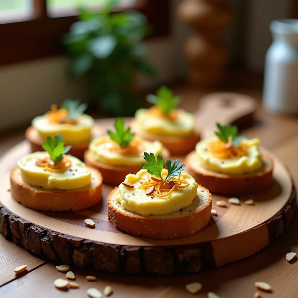 Tostadas de Pan de Multiereales con Paté de Alcachofas y Azafrán: Aperitivo Gourmet