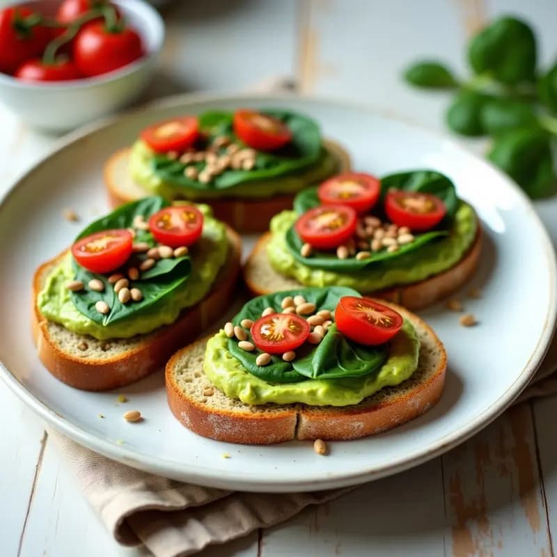 Tostadas de Pan de Sorgo con Aguacate y Semillas de Cáñamo: Receta Sin Gluten para Tupper