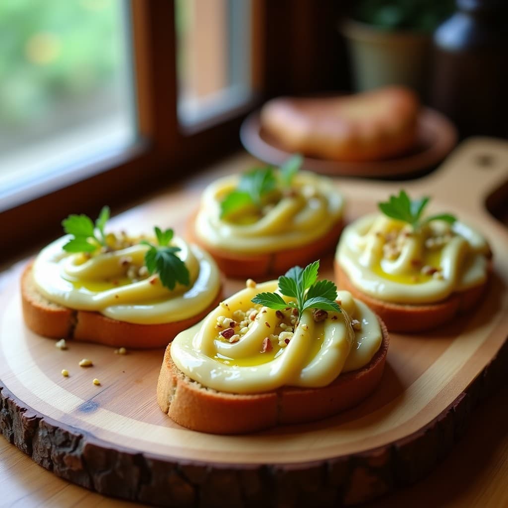 Tostadas de Pan de Sorgo con Puré de Alcachofas y Aceite de Pistacho: Receta Sin Gluten para Celíacos