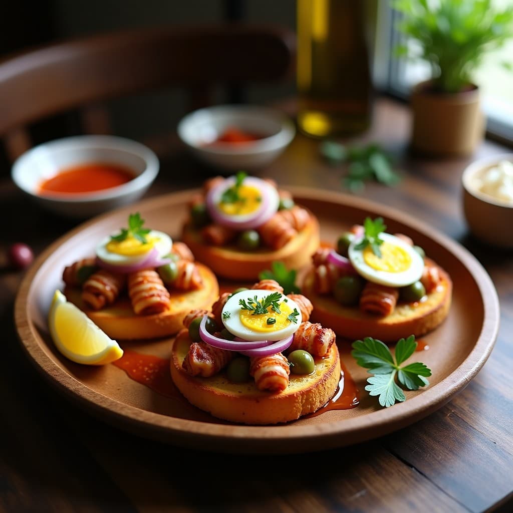 Tostadas de Pan de Yuca Rellenas de Pulpo a la Gallega: Receta Sin Gluten en 15 Minutos