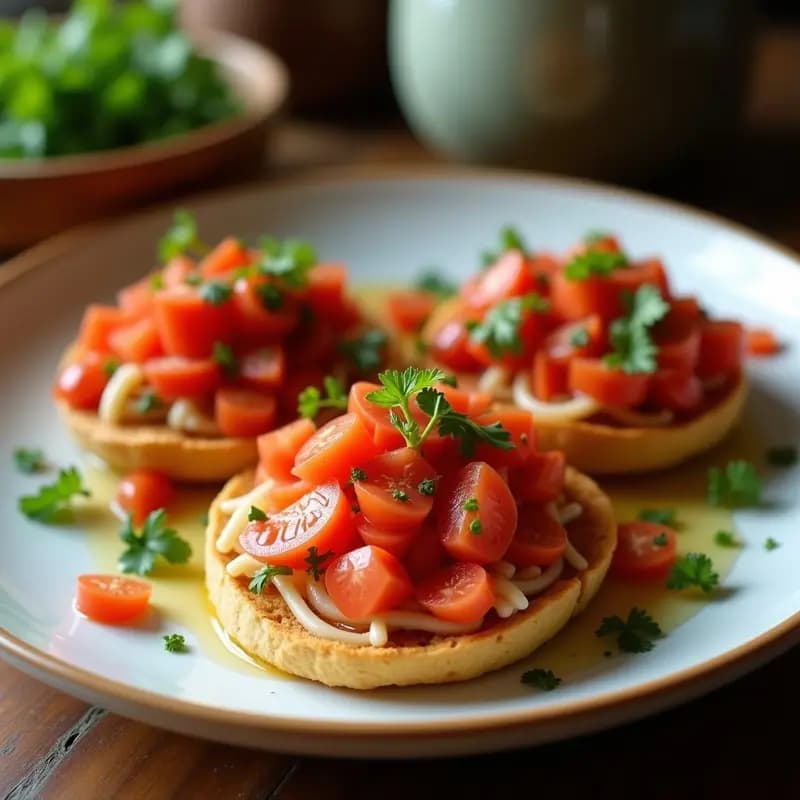 Töstadas de Tomate con Ventresca y Anchoas: Tapa Catalana Fresca y Salada