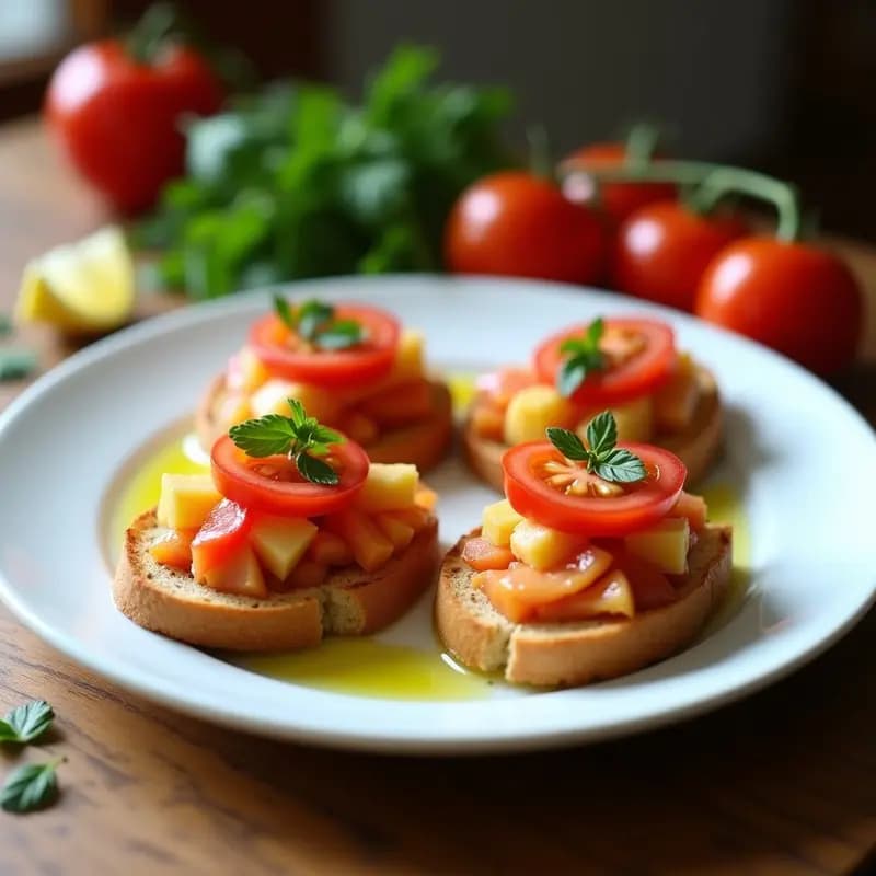 Tostadas con Tomate y Ventresca: Receta de Desayuno o Cena Rápida Española