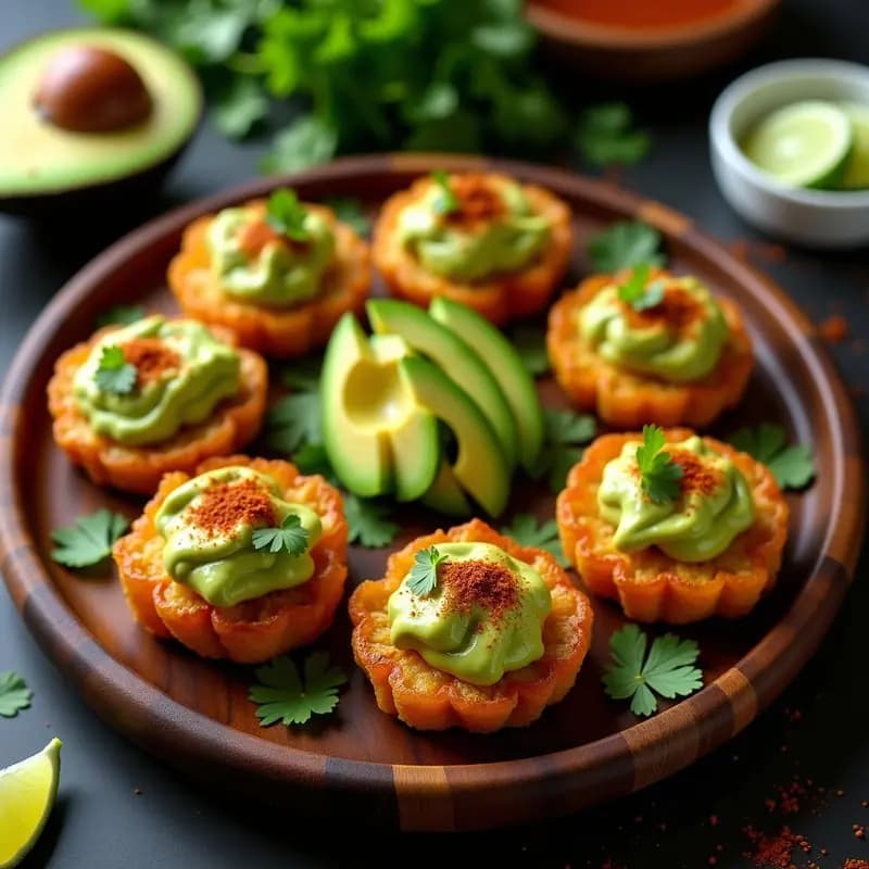 Tostones Rellenos de Pollo y Aguacate: Receta Dominicana Crujiente y Sabrosa