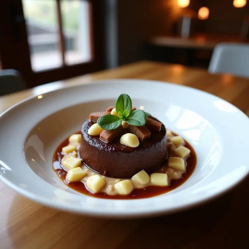 Trufa de Chocolate y Brandada de Bacalao: Postre Salado-Dulce Innovador