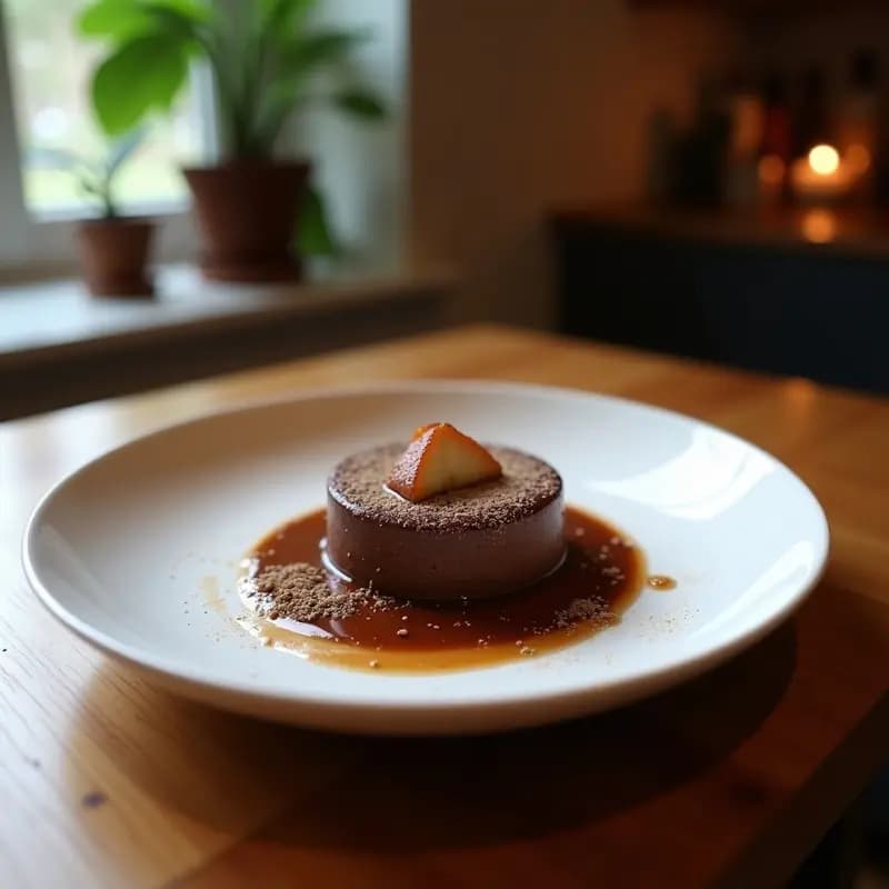 Trufa de Chocolate y Café con Avellanas: Postre Francés Keto con Erythritol y Cacao Puro