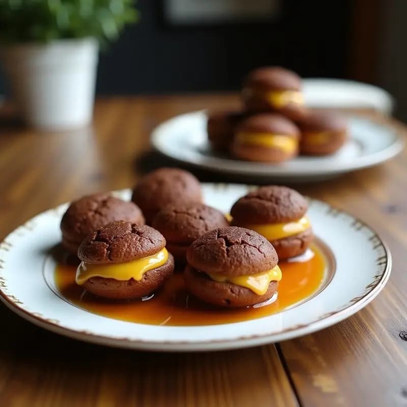 Trufas de Chocolate Negro Rellenas de Queso de Cabra y Miel: Receta Gourmet en 15 Minutos