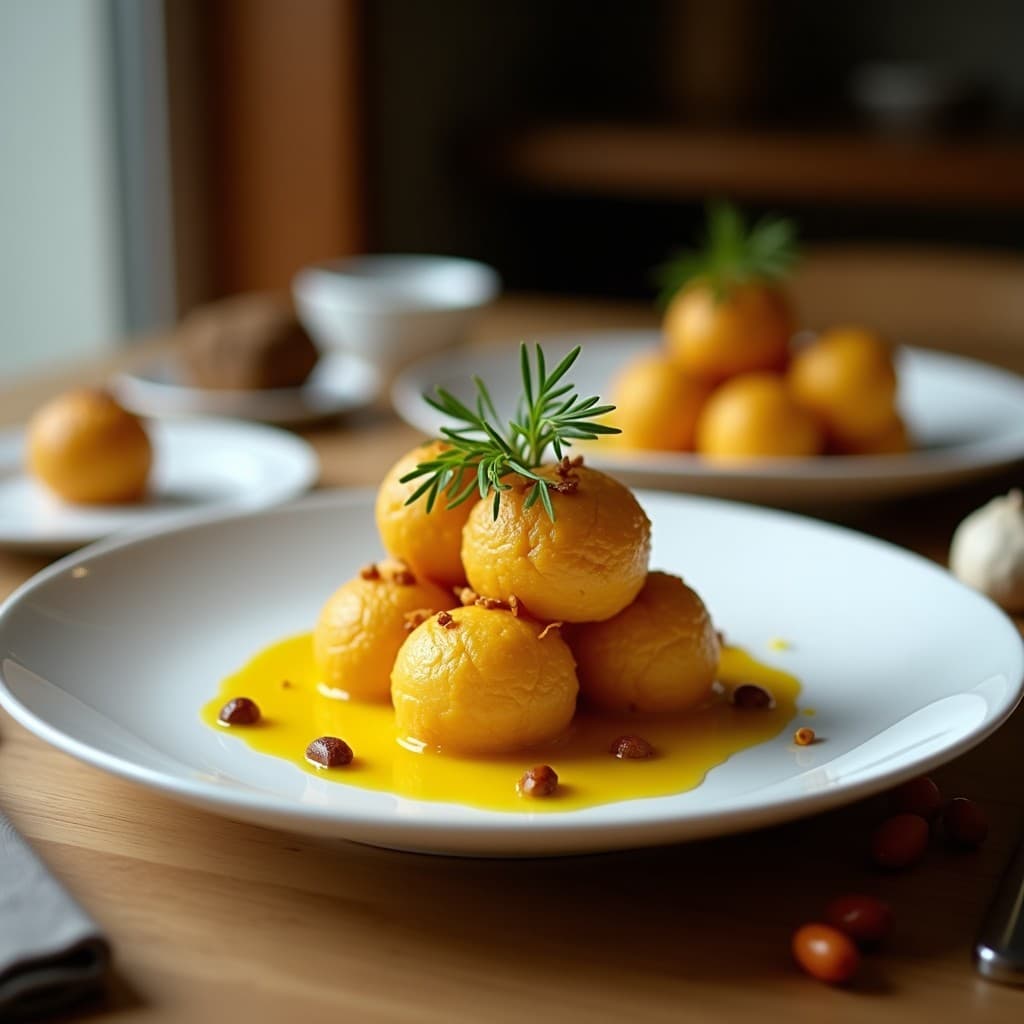 Trufas de Aceite de Oliva y Romero con Almendras: Snack Mediterráneo Sin Azúcar y Keto
