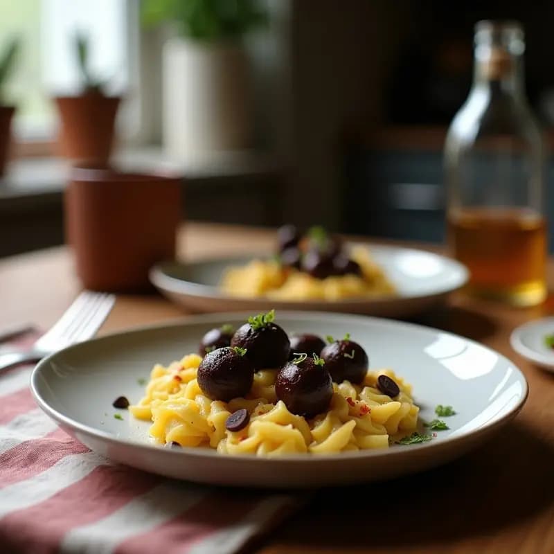 Trufas de Aceitunas Kalamata y Cacahuete: Aperitivo Griego Keto y Rico en Grasas Saludables