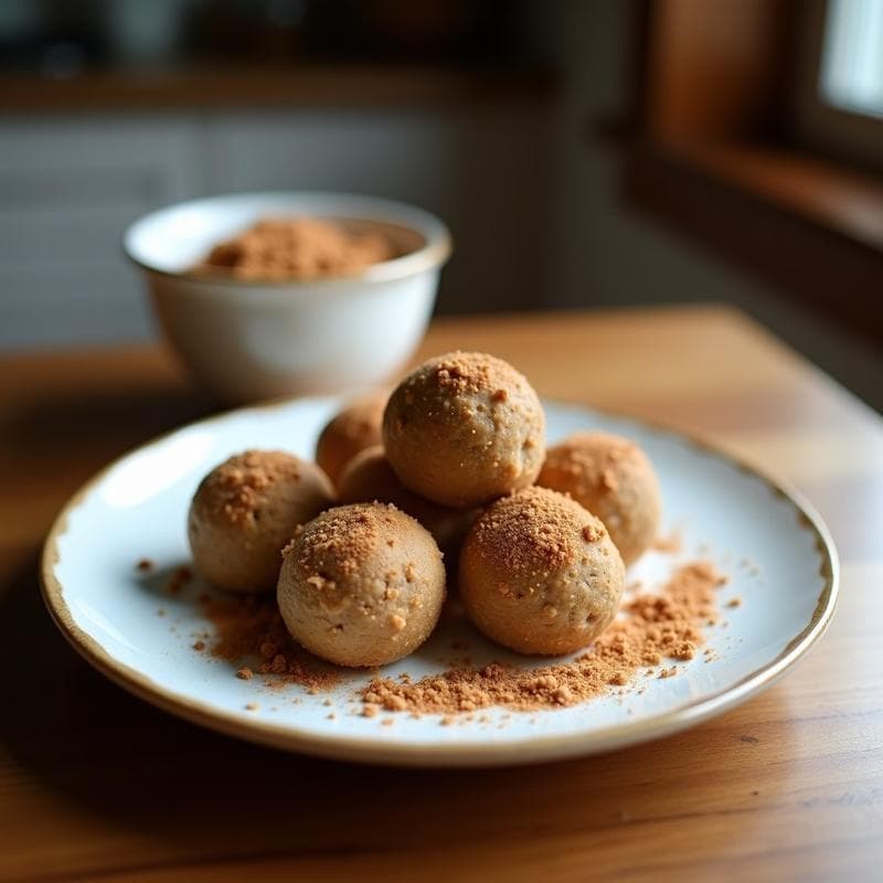 Trufas de Cacahuete y Canela: Postre Sin Horno y Rico en Magnesio