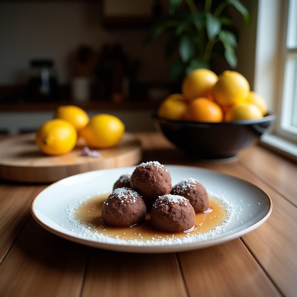 Trufas de Cacao y Avellanas con Esencia de Bergamota: Postre Sin Azúcar y Rico en Magnesio