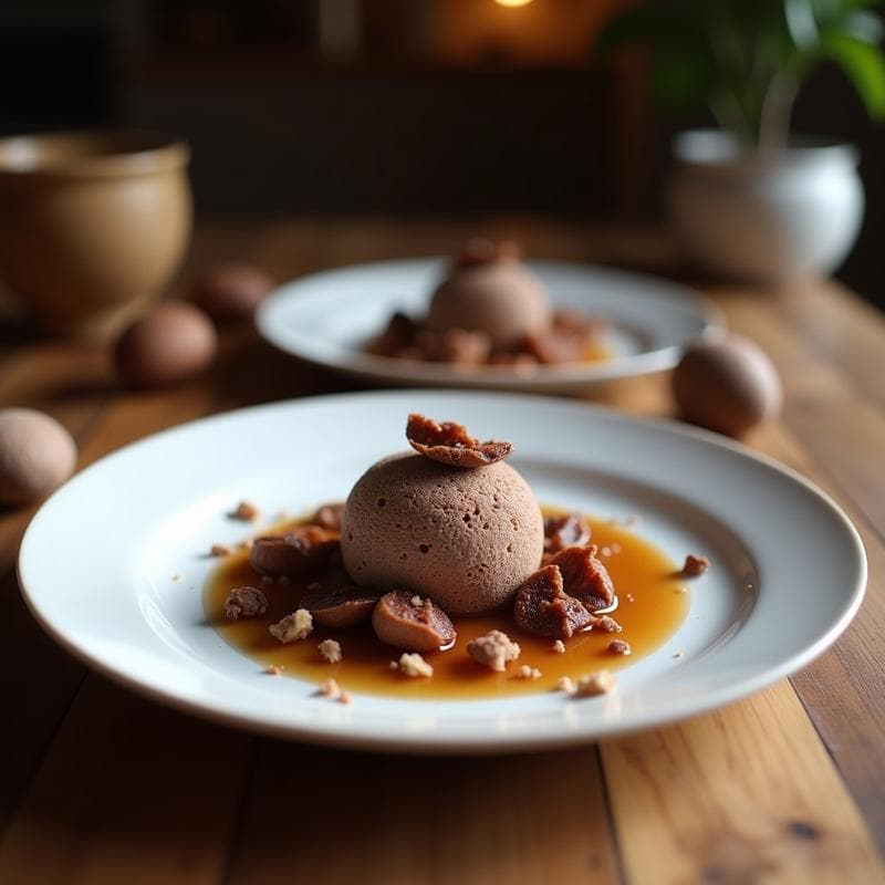 Trufas de Cacao y Mascarpone de Anacardos: Postre Vegano Sin Lácteos y con Textura Cremosa