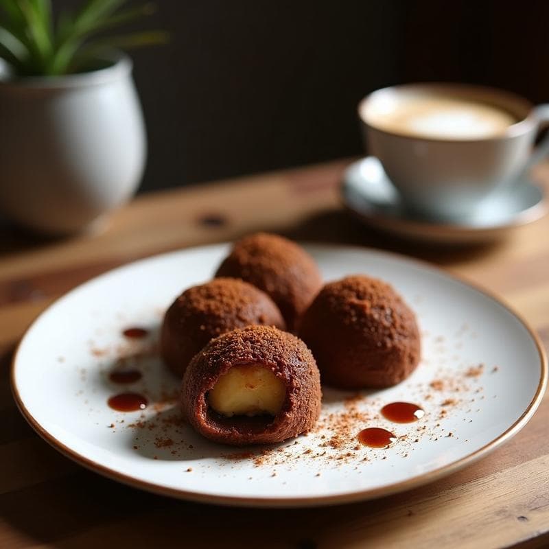 Trufas de Café y Cacahuete: Postre Keto sin Azúcar y con Solo 3 Ingredientes