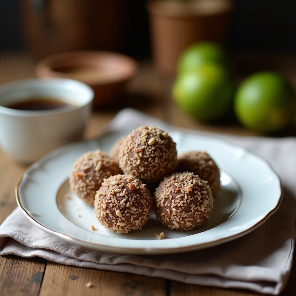 Trufas de Café y Coco con Center de Lima: Postre Sin Azúcar y Sin Lactosa en 5 Minutos