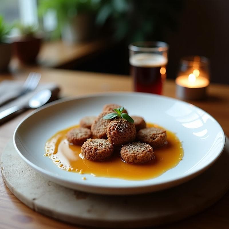 Trufas de Café y Hongo Reishi: Postre Funcional Sin Azúcar y Energizante