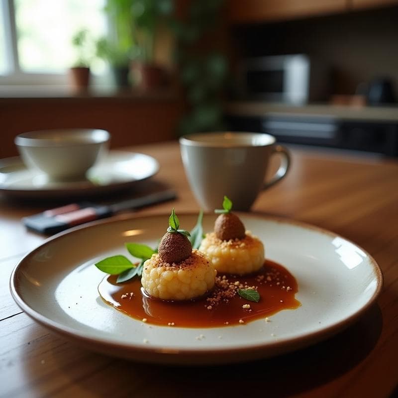 Trufas de Café y Hongos Reishi: Postre Adaptogénico Sin Azúcar y Vegano en 5 Ingredientes