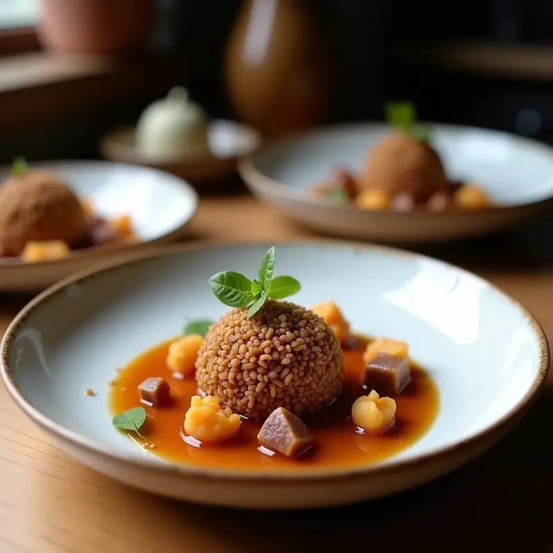 Trufas de Café y Hongos Reishi: Postre Energizante Adaptógeno Sin Horno