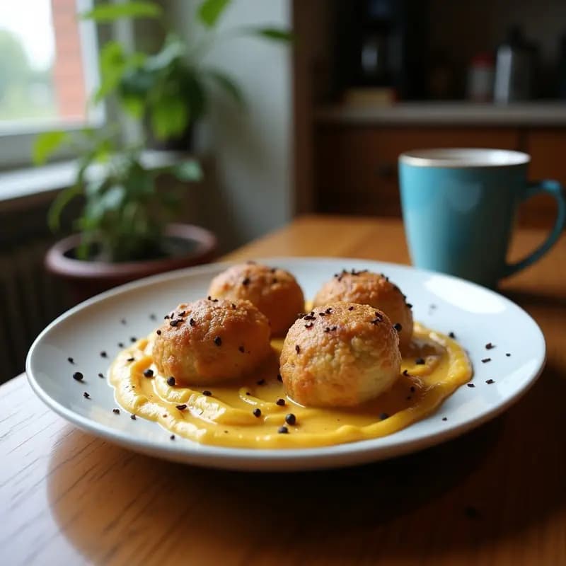 Trufas de Café y Queso Azul: Postre Italo-Francés en 4 Ingredientes y Sin Horno