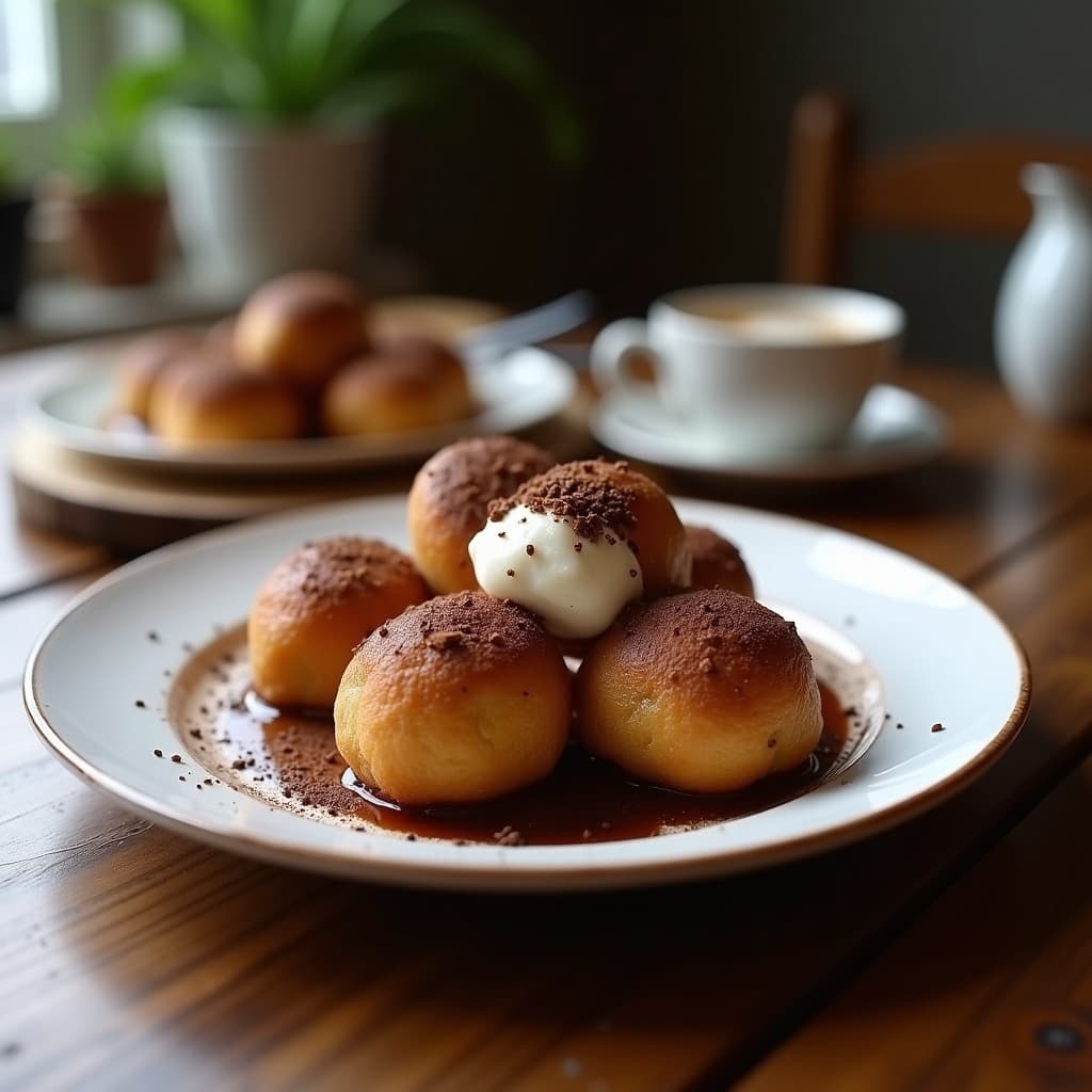 Trufas de Café y Queso Mascarpone con Cacao Puro: Postre Italiano Sin Horno