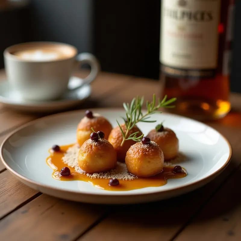 Trufas de Café y Whisky Escocés: Postre Británico para Adultos en 15 Minutos