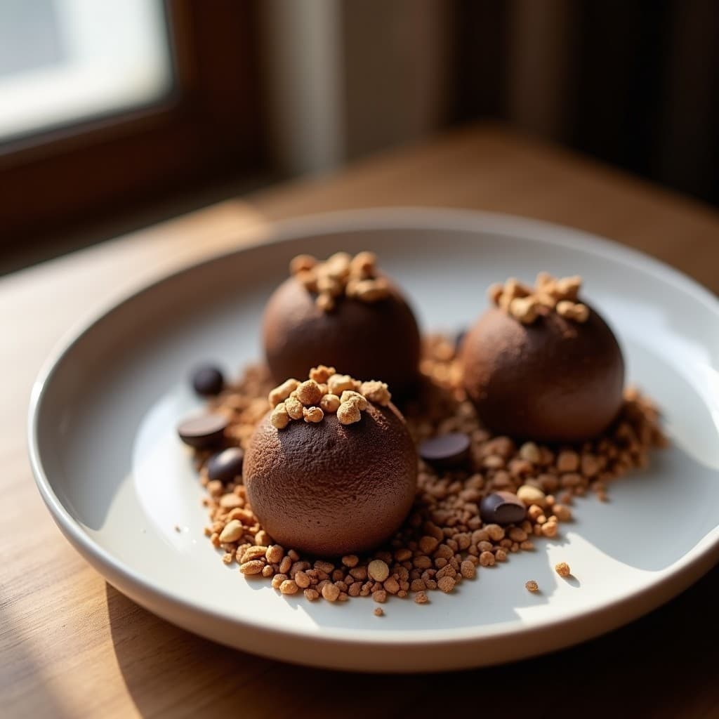 Trufas de Cafeína y Cacao Puros: Postre Energético Keto con 3 Ingredientes