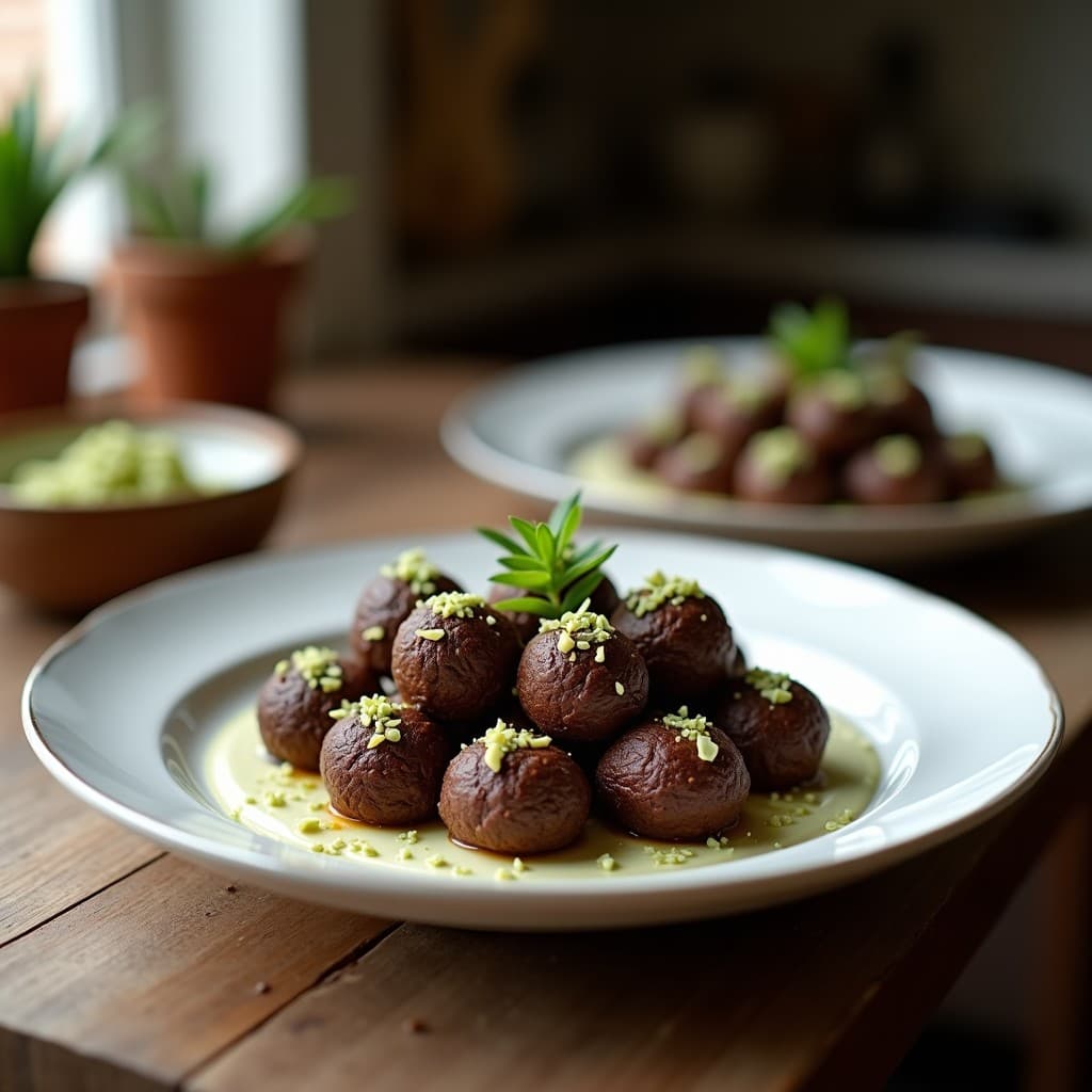 Sorpresa de Chocolate y Wasabi: Trufas Veganas Picantes y Sin Azúcar en 5 Ingredientes