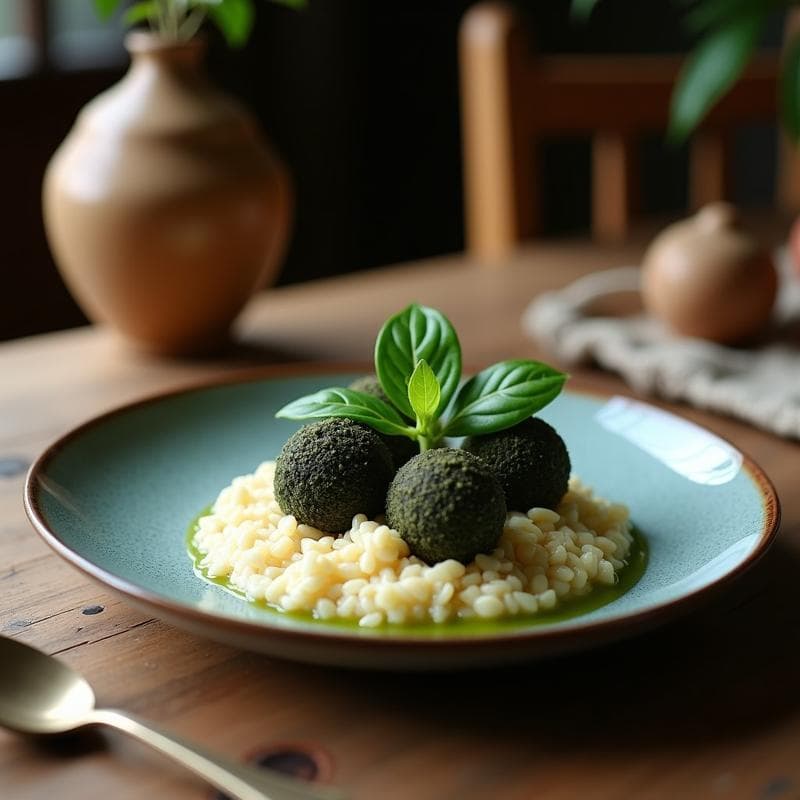 Trufas de Coco y Algas Spirulina: Postre Energético Sin Horno y Sin Azúcar
