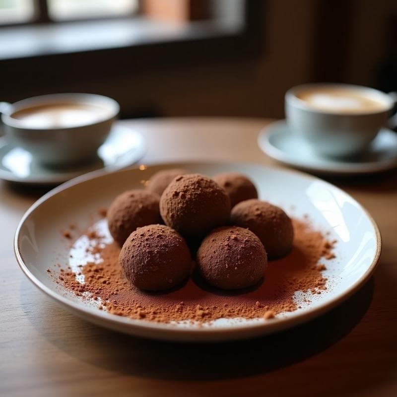 Trufas de Dátil y Café con Cacao en Polvo: Postre Keto Sin Horno