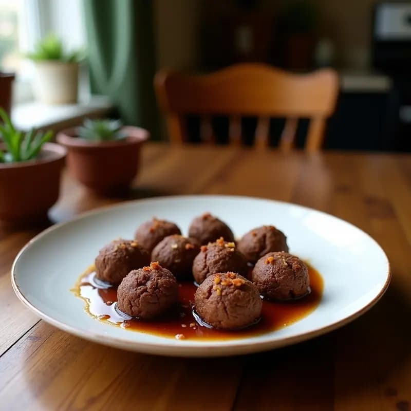 Trufas de Dátiles y Cacao con Centro Líquido de Avellana: Postre Crudivegano