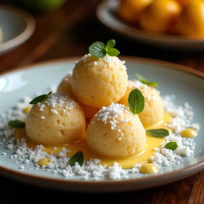 Trufas de Feijoa y Coco: Postre Brasileiro Sin Azúcar y Rico en Vitamina C