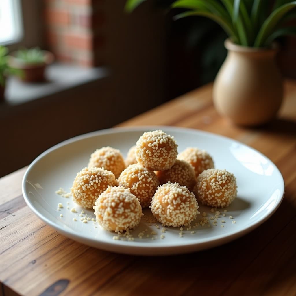 Trufas de Lucuma y Coco: Postre Peruano Sin Azúcar con Superalimento Andino