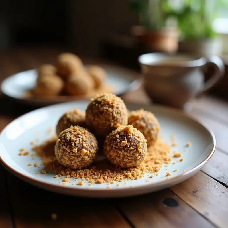 Trufas de Maracuyá y Coco con Cobertura de Chocolate 70%: Postre Brasilero Sin Lactosa