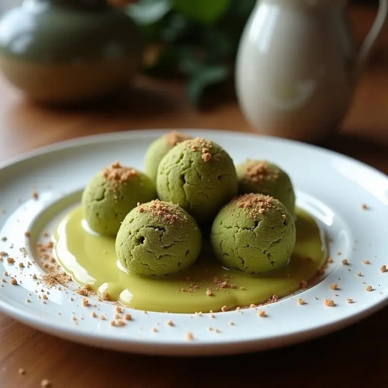 Trufas de Matcha y Chocolate Blanco: Postre Japonés Energizante y Sin Horno