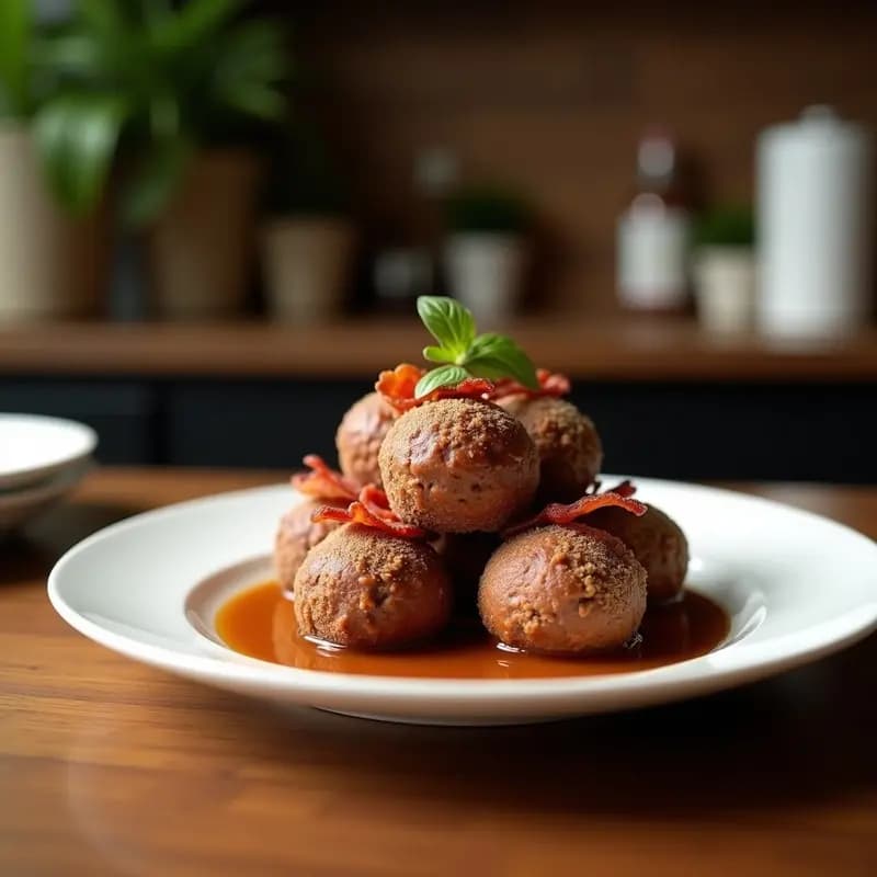 Trufas de Nutella y Bacon: Bombones Dulce-Salados para Adictos al Azúcar