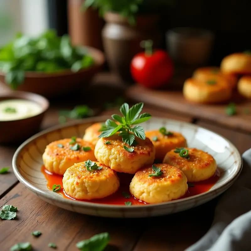 Trufas de Queso de Anacardos y Chipotle: Aperitivo Vegano con Toque Picante